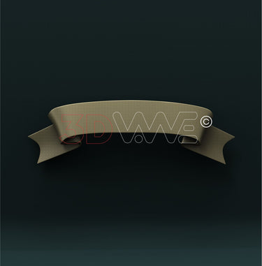 RIBBON 3D STL 3DWave